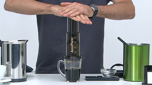 Basınçlı kahve makinası Aeropress