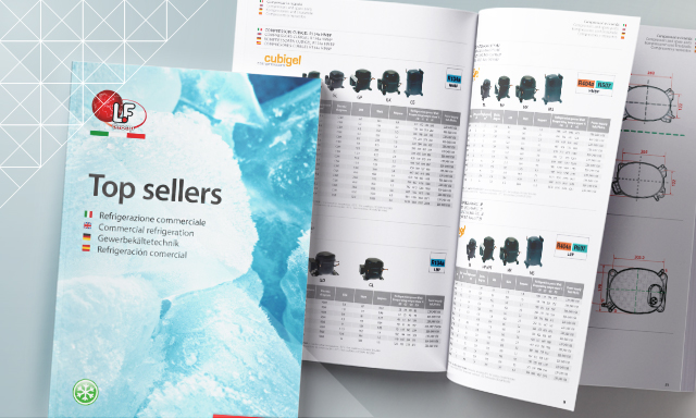 LF Ticari Soğutma 2018 Top Sellers kataloğunu sunar